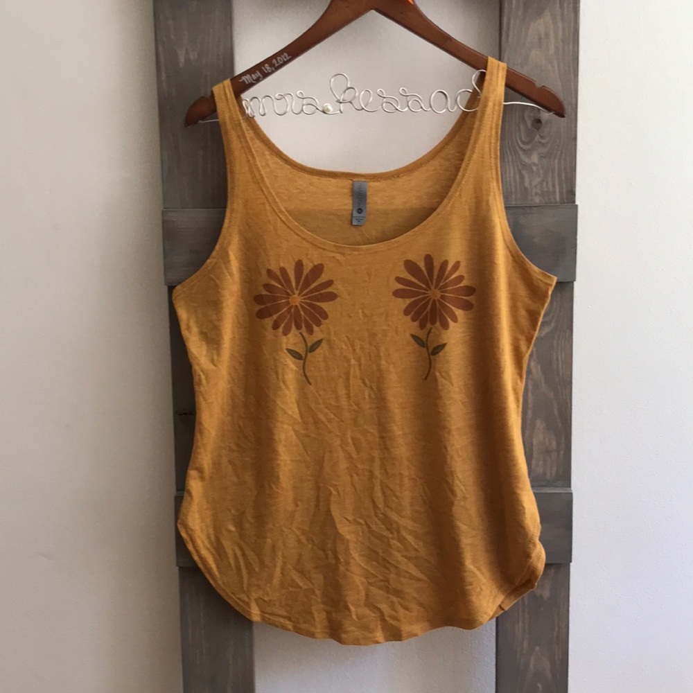 Flower Boob Tank